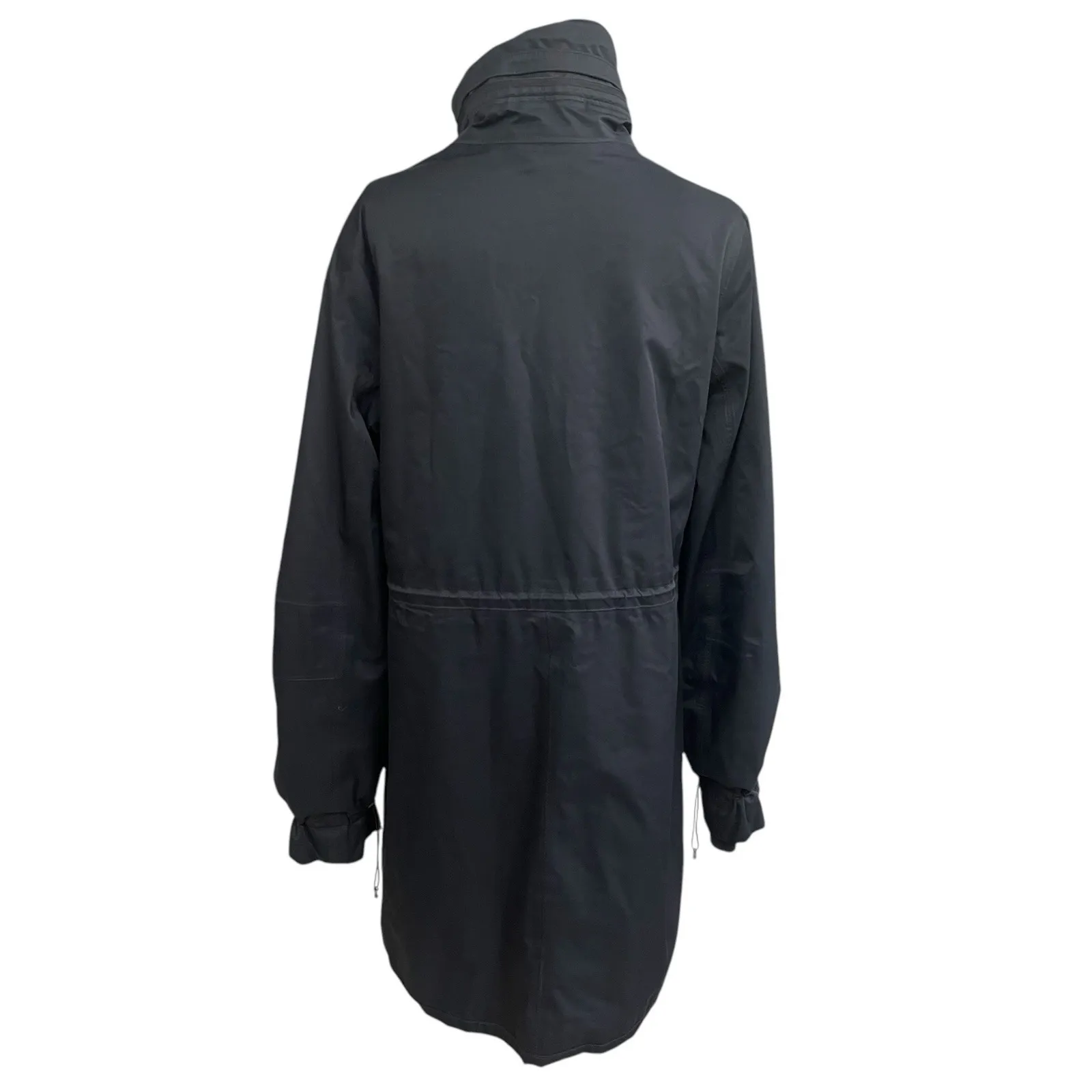 Nike ACG Womens Small Jacket Softshell Parka Black Winter Fall Long Pre Owned - Image 2