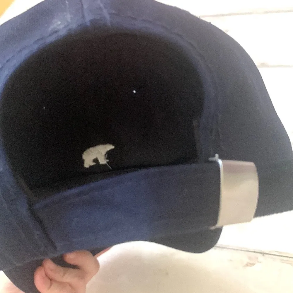 Madewell California Bear Navy Blue Baseball Hat Women’s Cap Adjustable Size NEW - Image 3