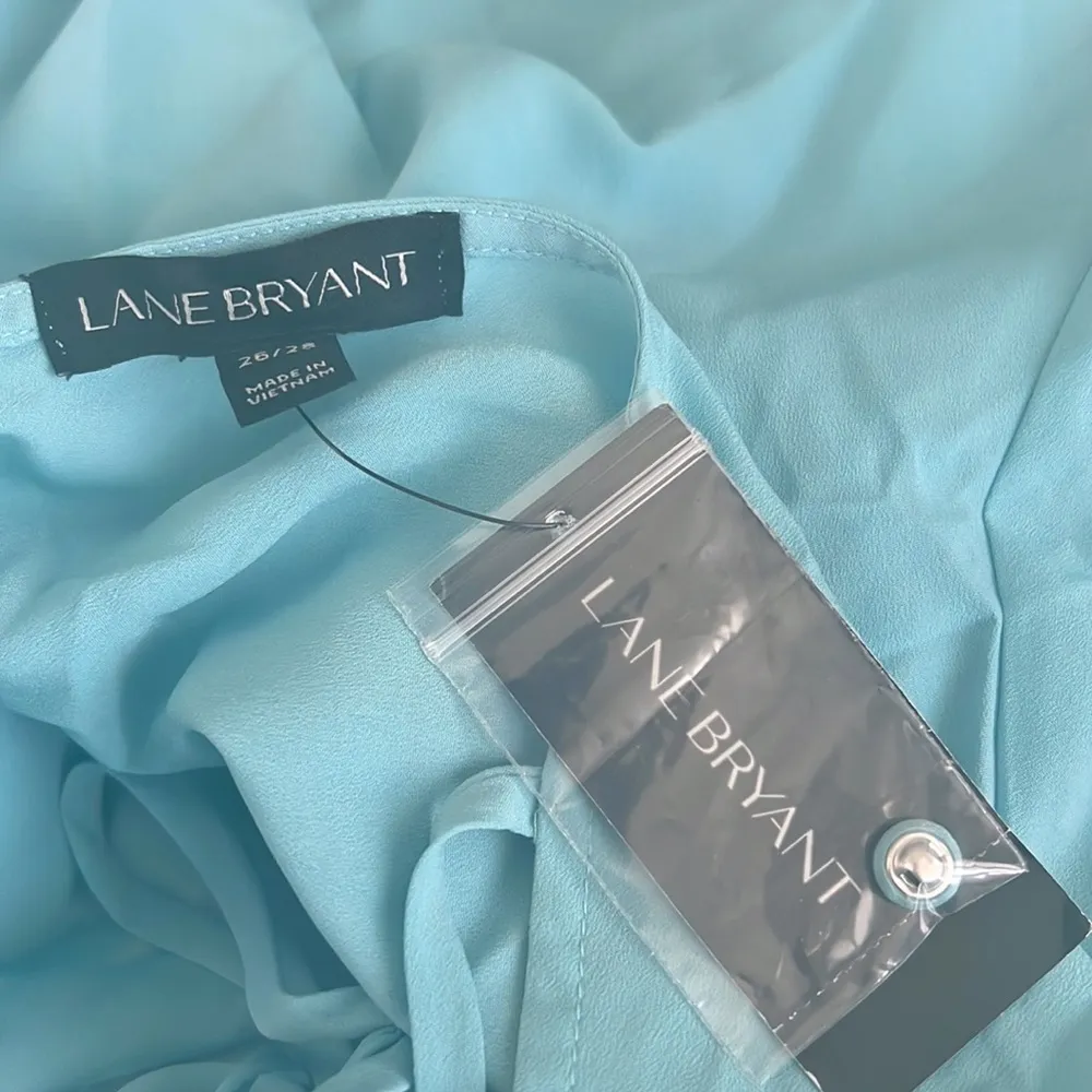 Peplum Blouse with Angel Sleeves Plus Size 26/28, 4X - Image 6