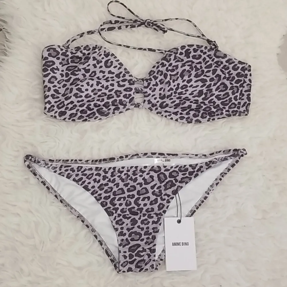 💕ANINE BING💕 Leo Bikini Set ~ Animal Print - Image 8