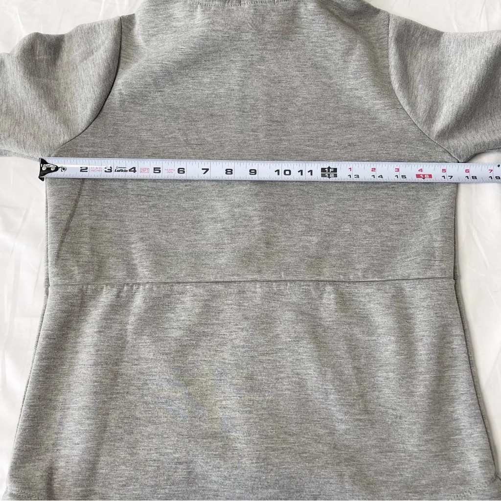 Athletic Grey Jacket Zip Up Hoodie Size XS Women’s Forever 21 F21 - Image 12