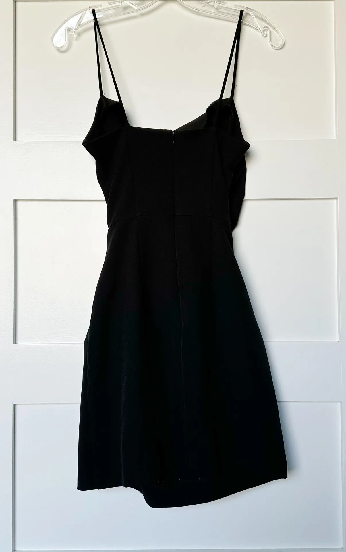 Black Mini Cut Out Dress - Image 8