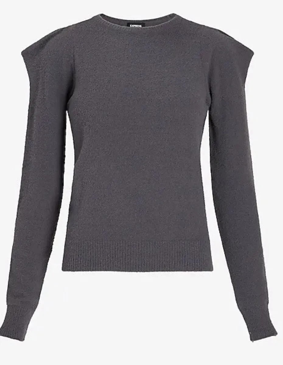 EXPRESS Puff Sleeve Sweater - Image 2