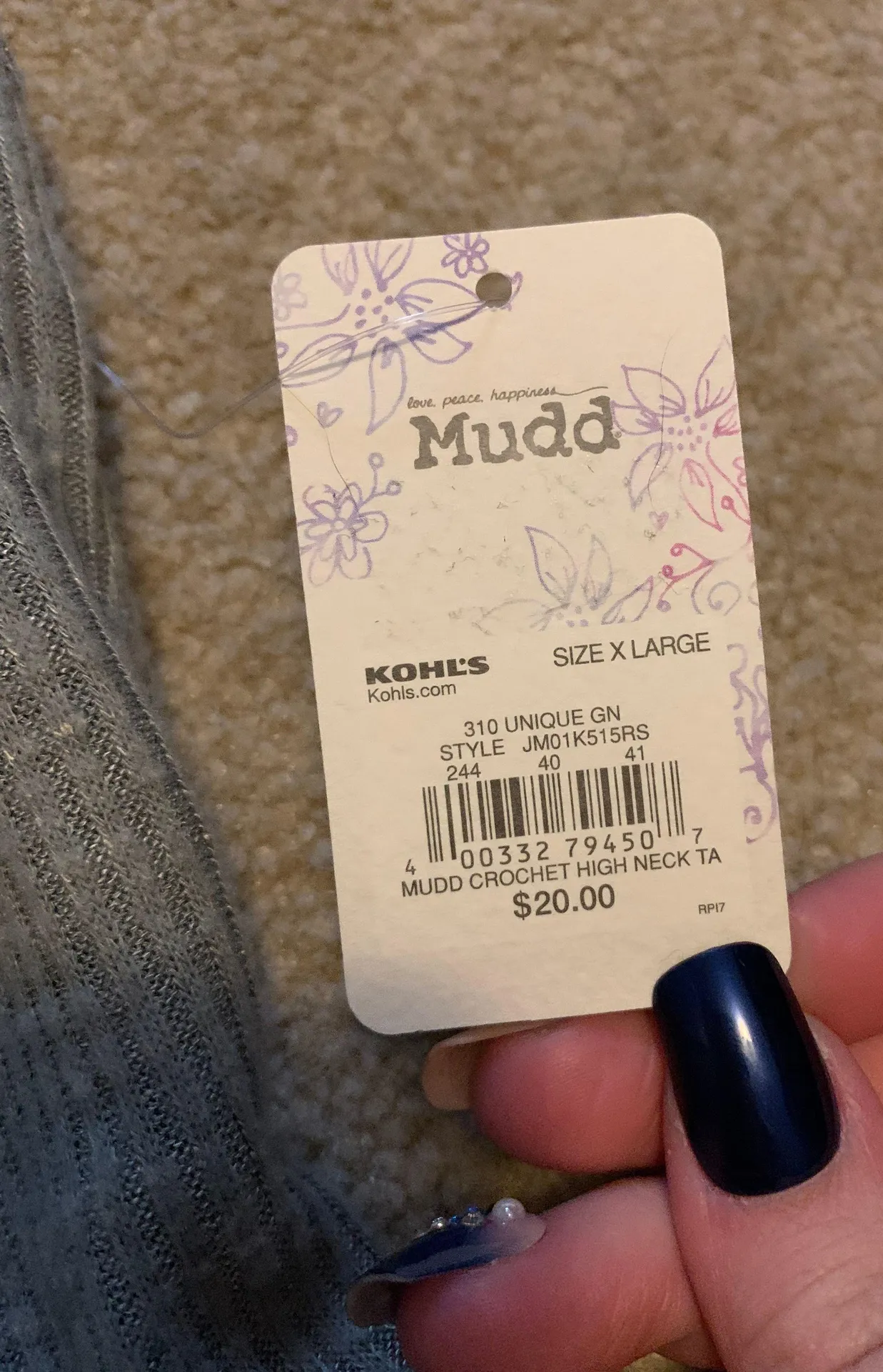 Mudd Crochet Crop Top - Image 4