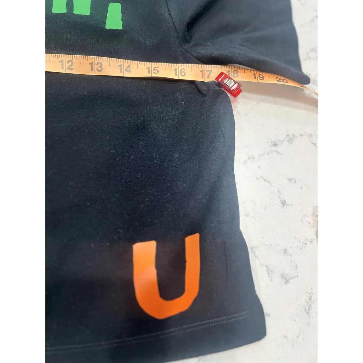 New Women’s University of Miami Black Crop T - Image 7