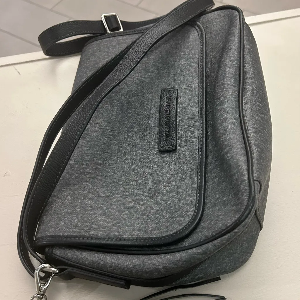 Bag Wilson Leather Gray Crossbody Bag Like NEW! No flaws - Image 8