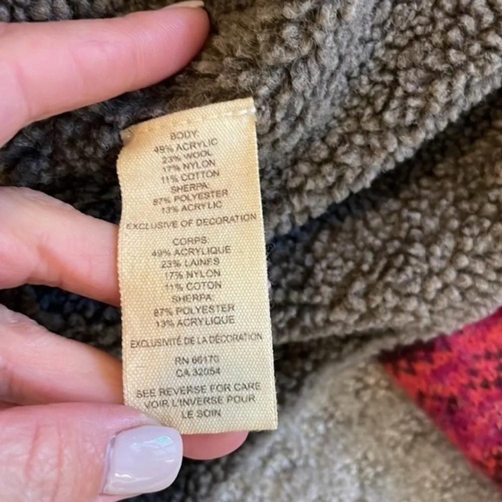 COPY - Free People Pink Knit Sherpa Lined Hooded Jacket - Image 7