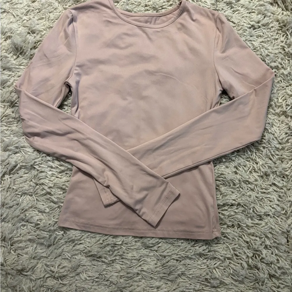 Pink Long Sleeve top Matching Maxi Skirt Size S - Image 3