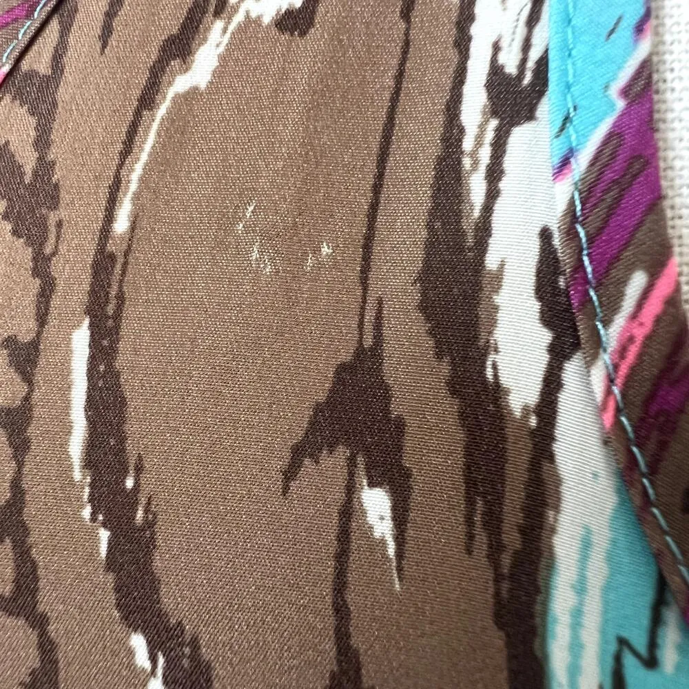 Calypso St. Barth A-line Cover-Up Tank Dress Tie-Waist Beachy Vacation Small - Image 5