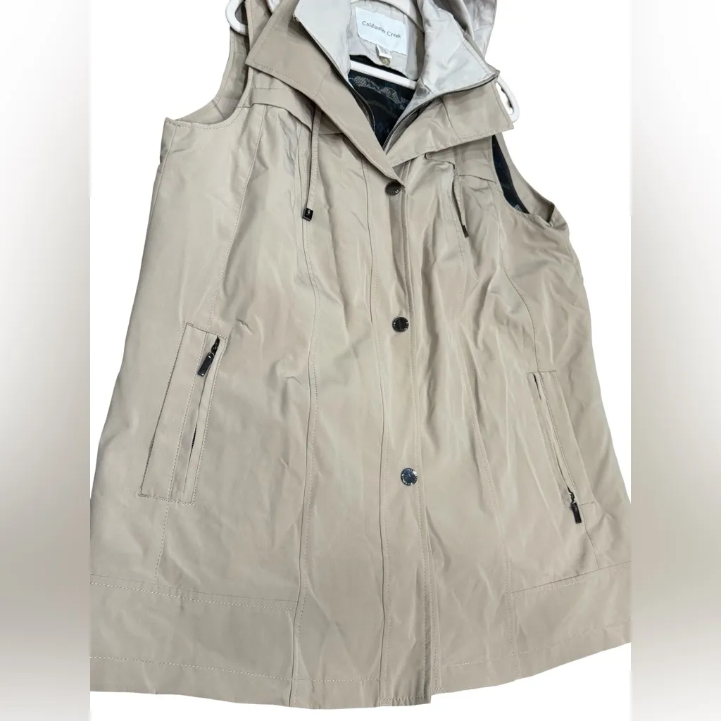 π§₯βοΈ Coldwater Creek All-Season Water-Repellent Vest β Petite Large (PL) π« - Image 5