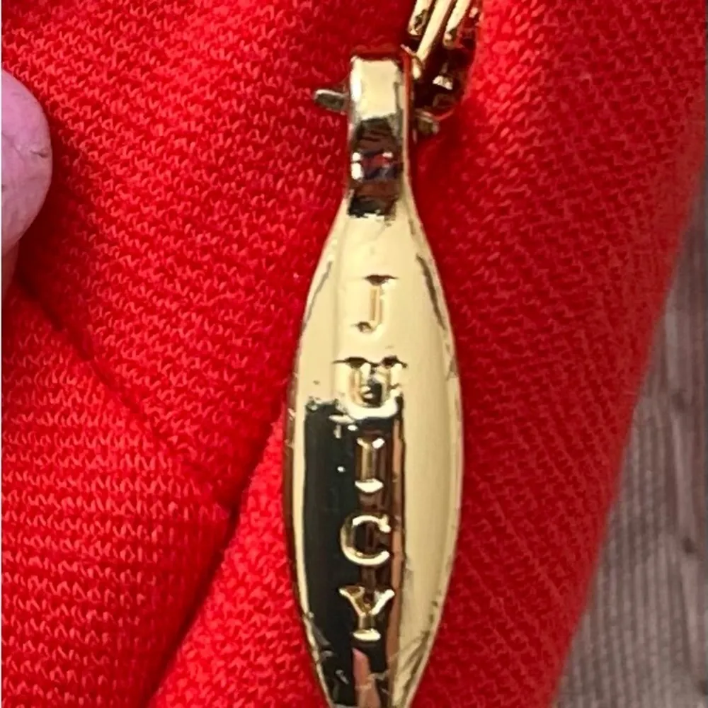 Juicy Couture pink orange colorblock peplum ruffle blouse, size 2 Barbiecore - Image 5