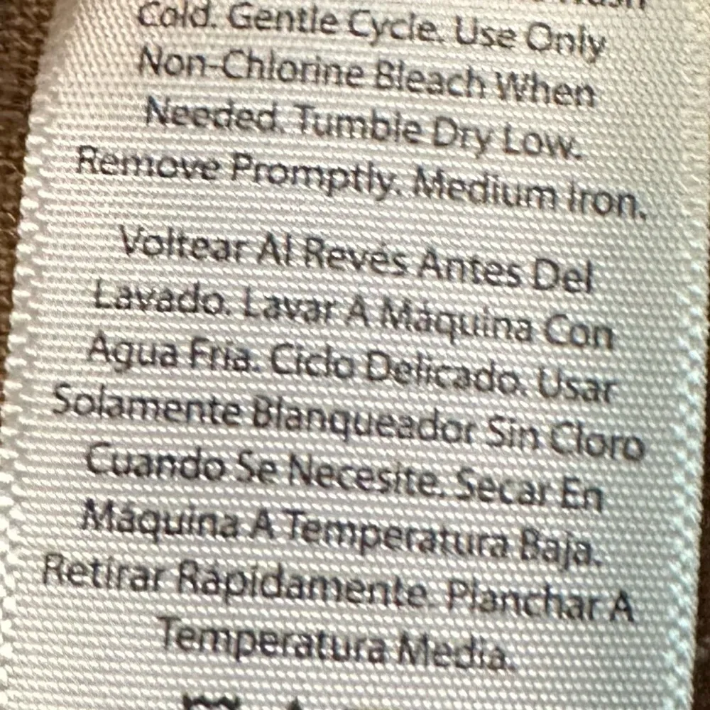 Tru and Time One Piece Striped Brown Outfit With Tie Belt NWT XS - Image 8