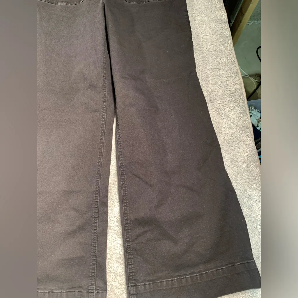 Draper James RSVP Black Wide-Leg Pants 16 - Image 3