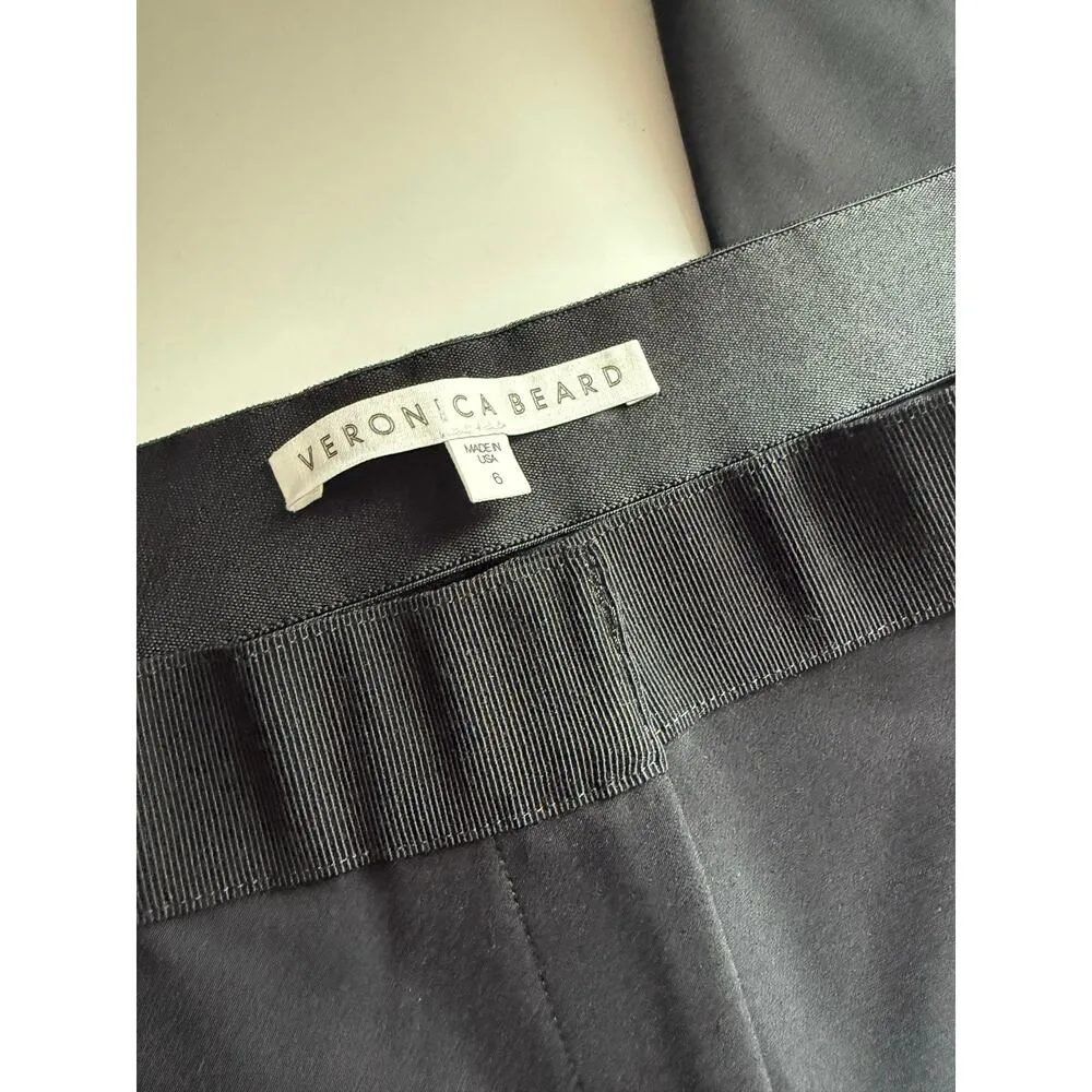 $395 Veronica Beard Scuba Legging Black - Size 6 - Image 7