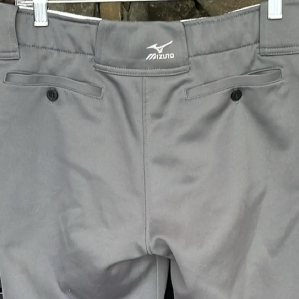 Mizuno Softball Gray Game Pants Womens Medium - Image 4