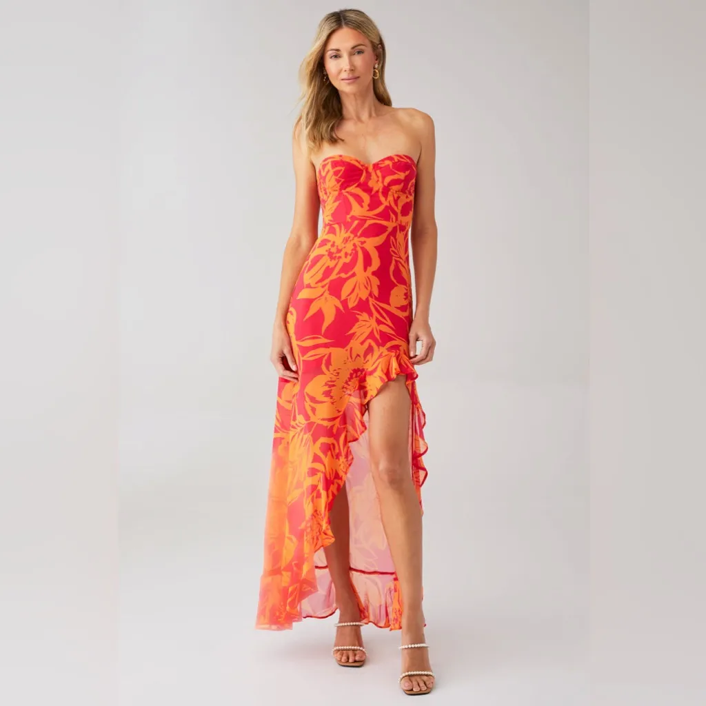 Astr the‎ Label Anyssa Strapless Maxi Dress - Image 2