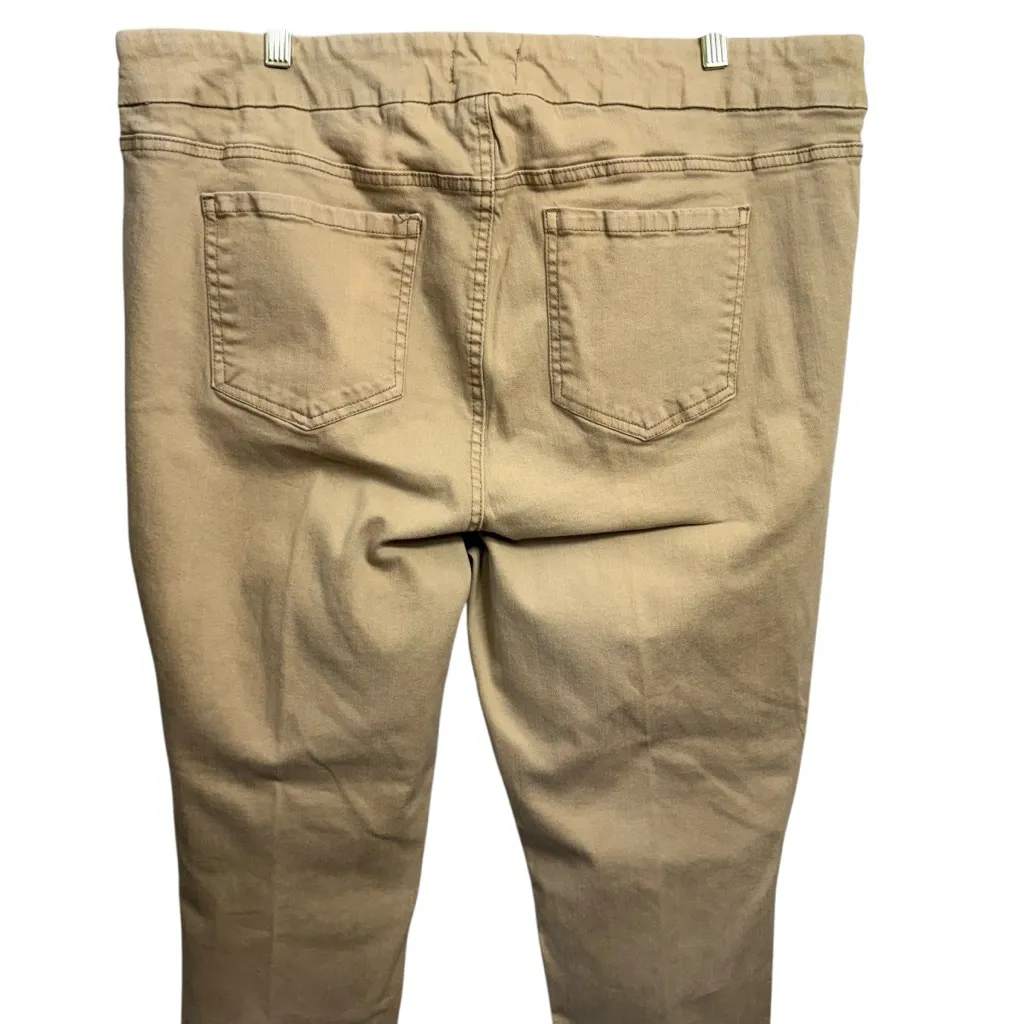 Westbound Jeans Size 22WR Khaki Distressed - Image 5