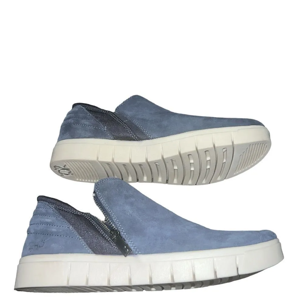 ✨Ryka Leather Navy Sz 10 Booties with Zip Detail✨ - Image 6