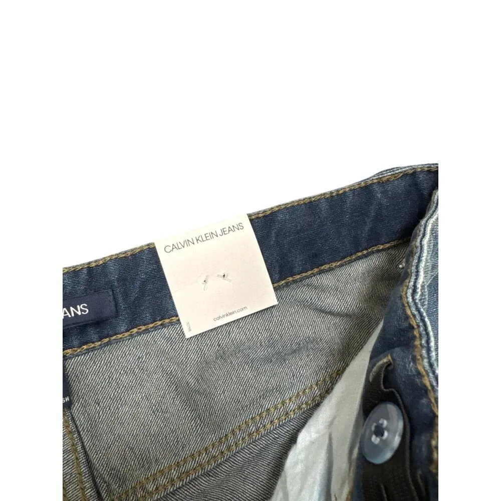 Calvin Klein Jeans Womens Stretch Straight Leg Denim Size 18 SKU 8239 - Image 9