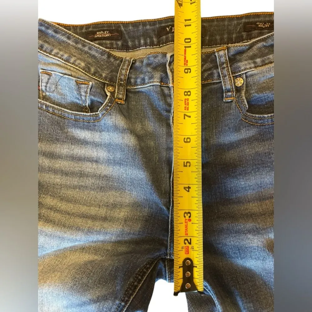 Vigoss Marley Super Skinny Jeans Mid Rise Womens Size 27 - Image 9