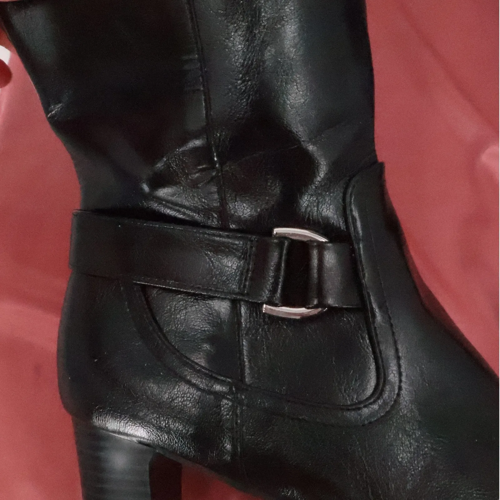 LifeStride Marta Riding Boots Black Knee High Womens Comfort Support Size 7.5M - Image 12