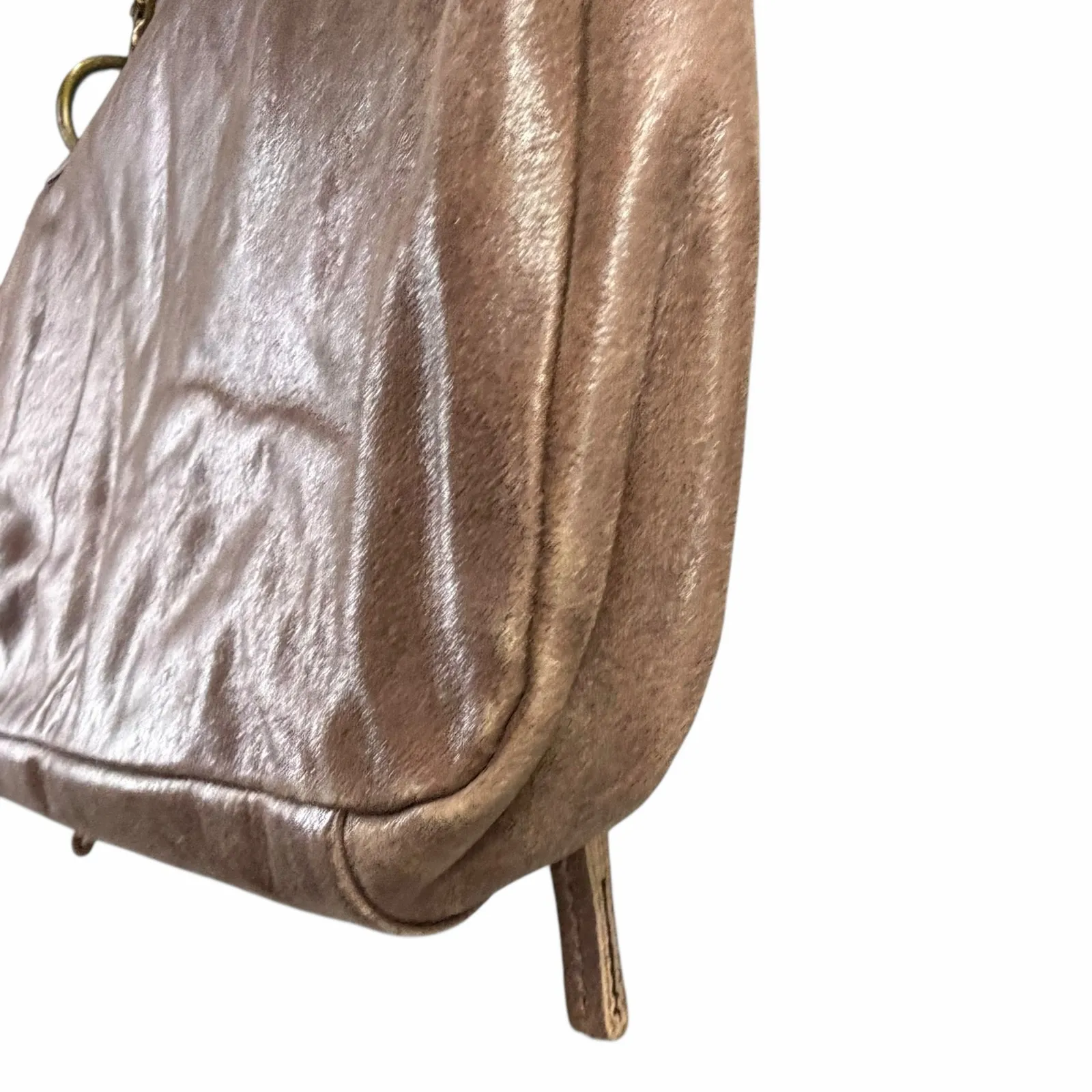 The Sak Pax Crossbody Purse Brown Leather Bag Adjustable Strap Urban Hippie Boho - Image 6