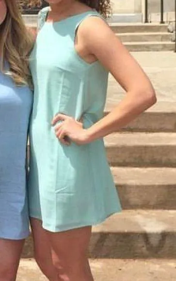 Tobi Drip Low Mint Dress - Image 6