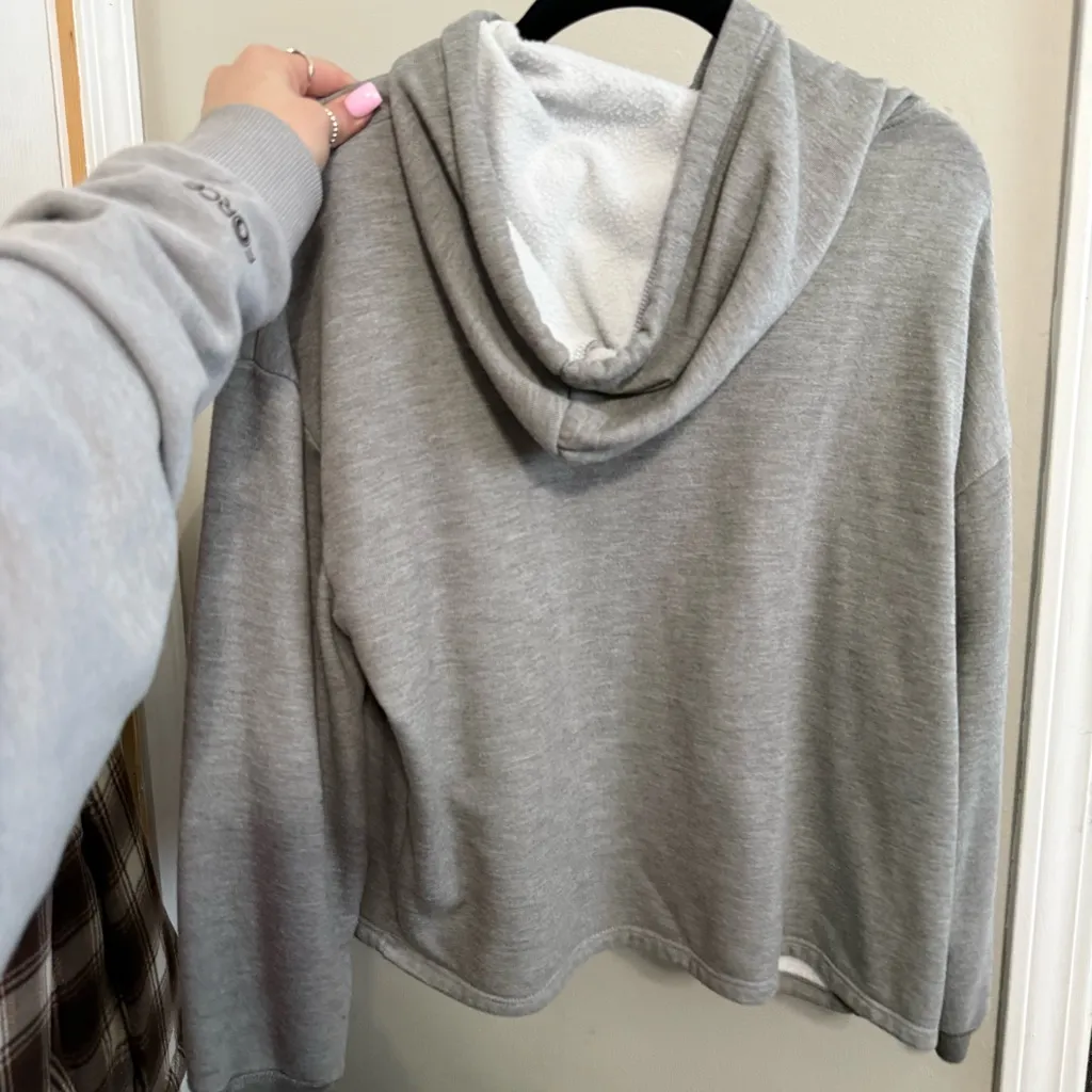 Disney Winnie The Pooh Graphic Crop Hoodie SMALL - Image 2