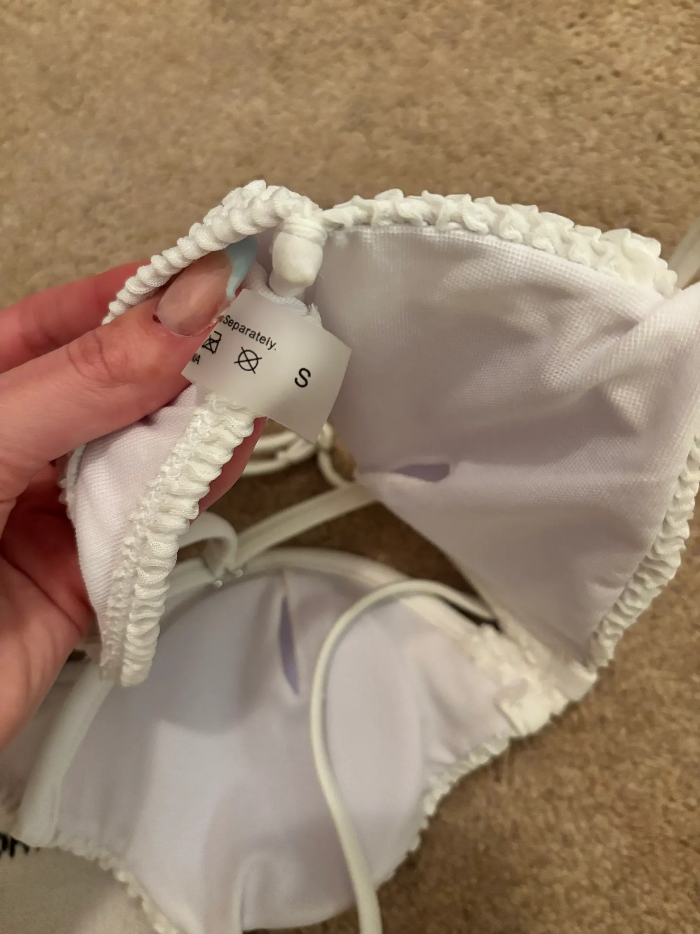 Bikini Top White - Image 2