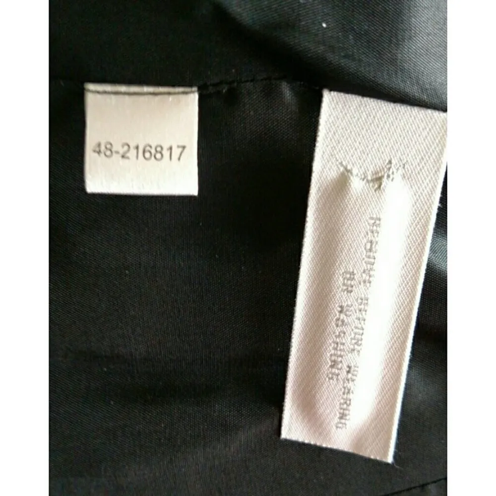 LOFT Black Pinstripe Blazer Career Office Workwear 4 New - Image 8