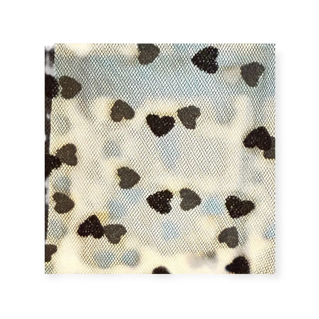 new BCBGeneration ❤︎︎ Sweetheart Flocked Tulle Panel Open Back Romper ❤︎︎ Black - Image 10