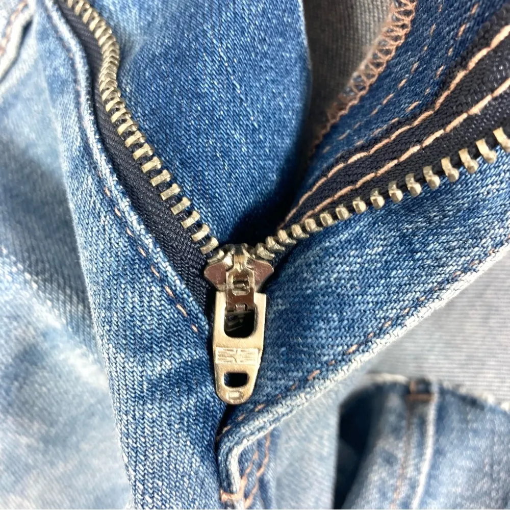 Hudson Jeans 29 Gracie Enigma Short Jean Denim Blue NWT Summer Cut Off Stretch - Image 5