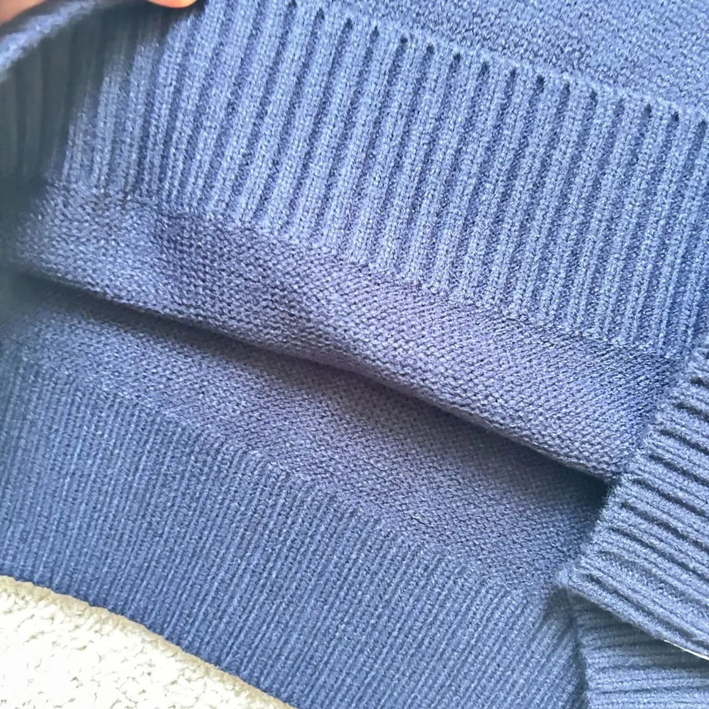 CCM hockey ugly sweater. S Blue - Image 5