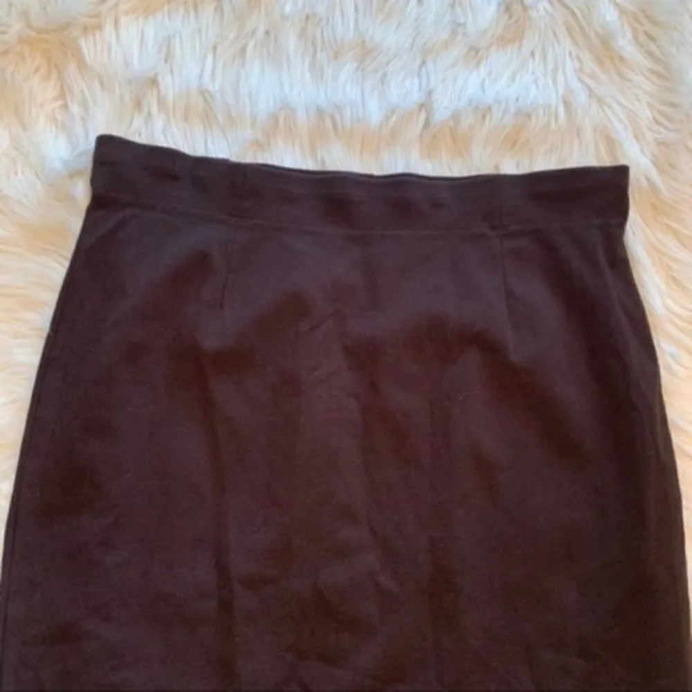 A.L.C. Pull On Skirt A-Line Dark Brown - Image 4