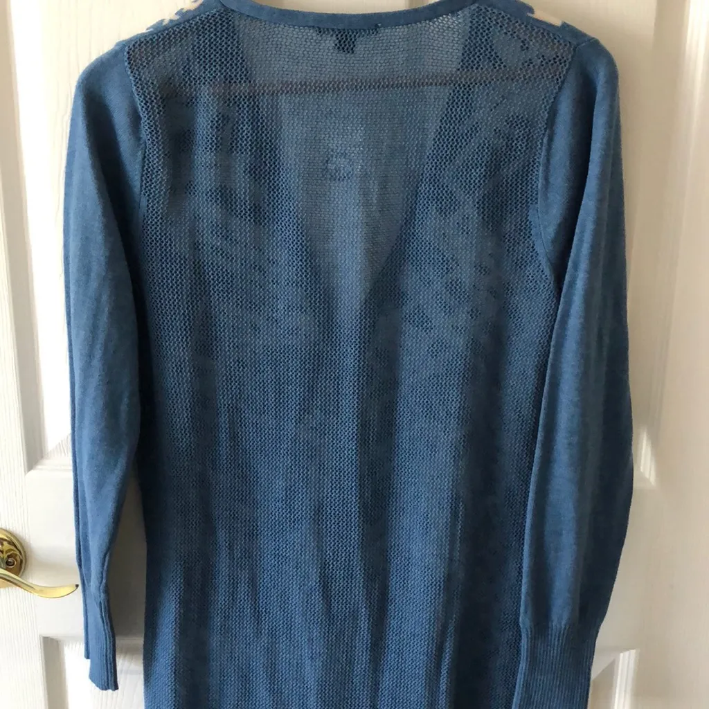 H by Halston duster cardigan - Image 4