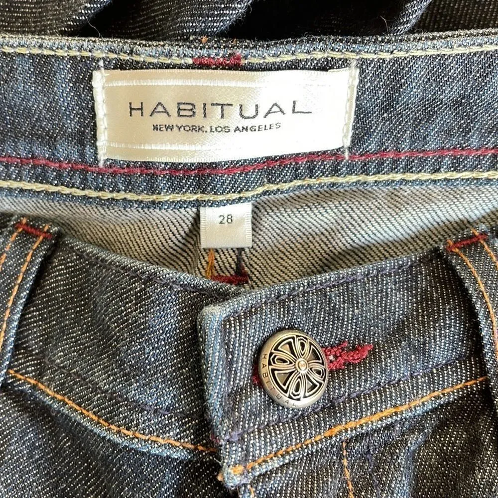 Habitual NY LA jeans. Skinny Dark Wash‎ Size 28 - Image 2