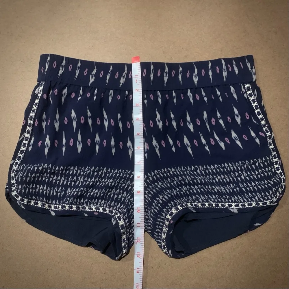 JOIE “Bogen” Dark Navy 100% Silk Shorts, Silk, Size S - Image 8