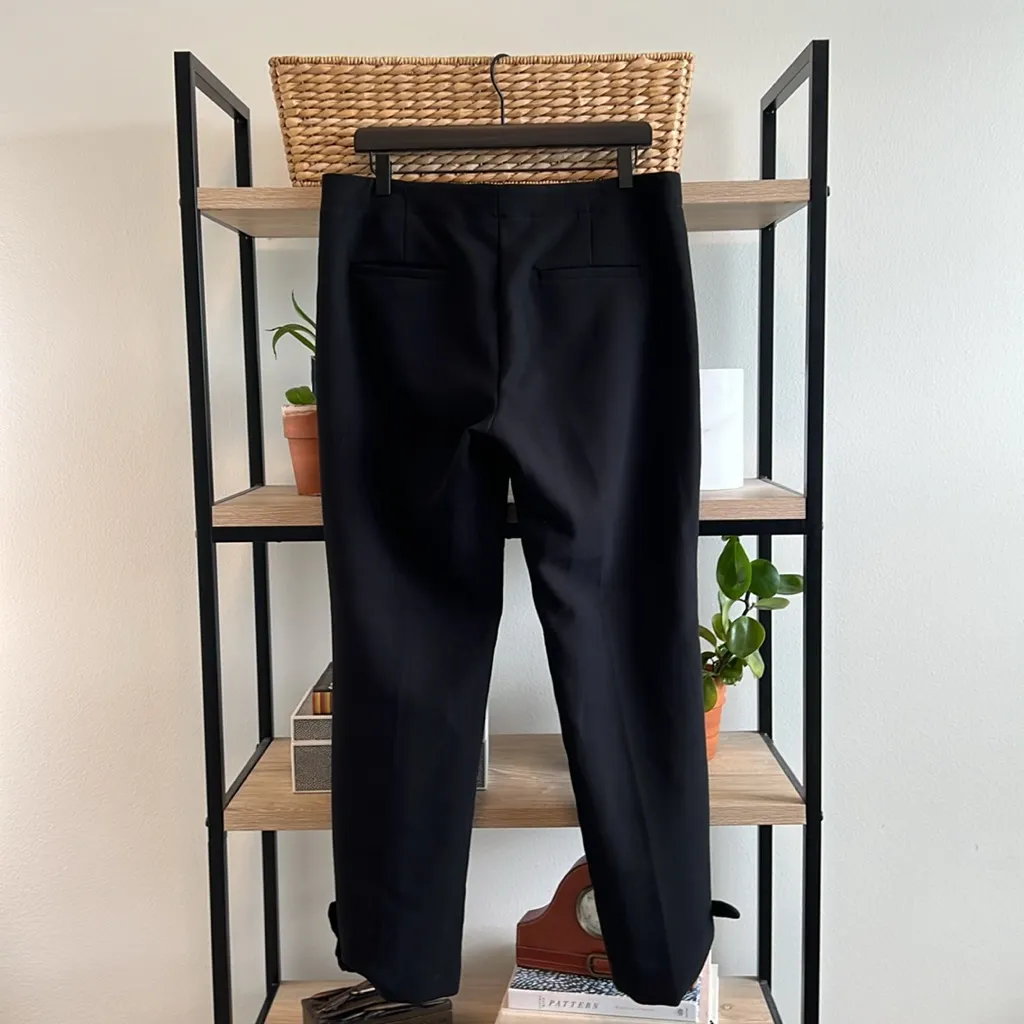Banana Republic Avery Fit Mid-Rise Black Cropped/Ankle Career Dress Pant Trouser - Image 6