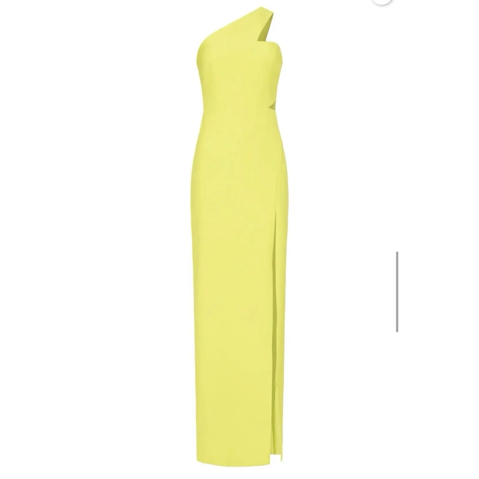 Aidan Mattox Aidan Mattox MN1E203657 - Asymmetric High Slit Evening Gown Size 6 - Image 6