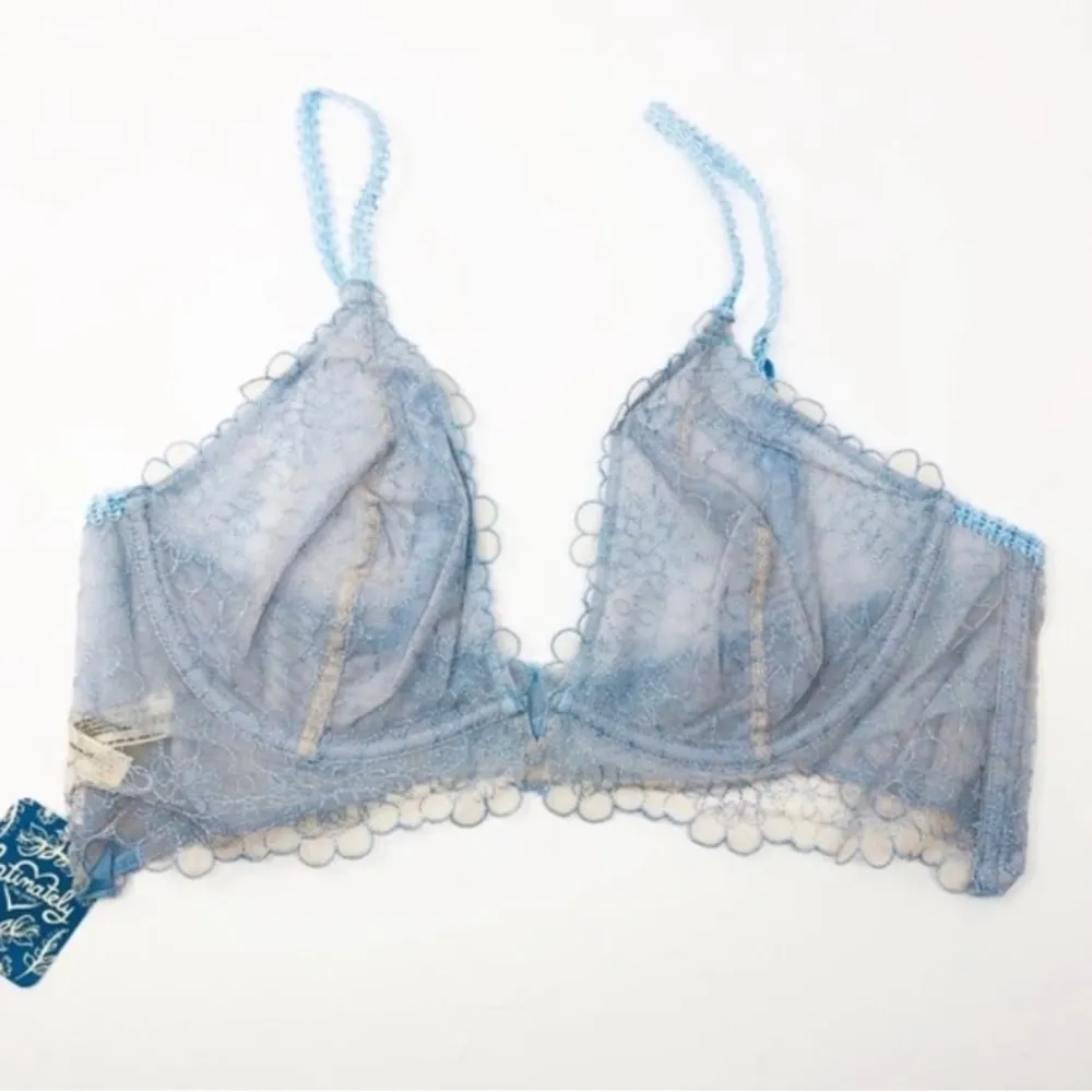 Free people Lucia underwire bra blue 34D - Image 5