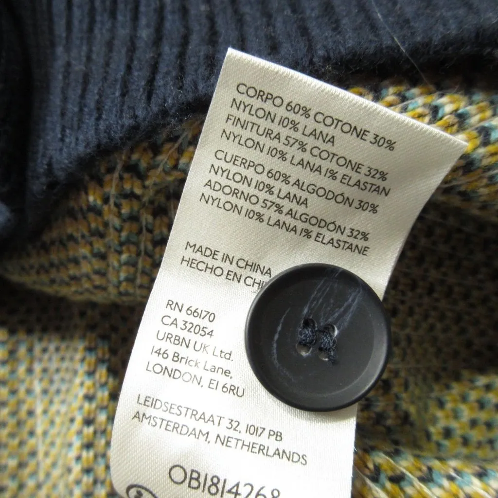 NWT Anthropologie Maeve Patterned Sequin Oversized Cardigan Sweater XS - Image 7