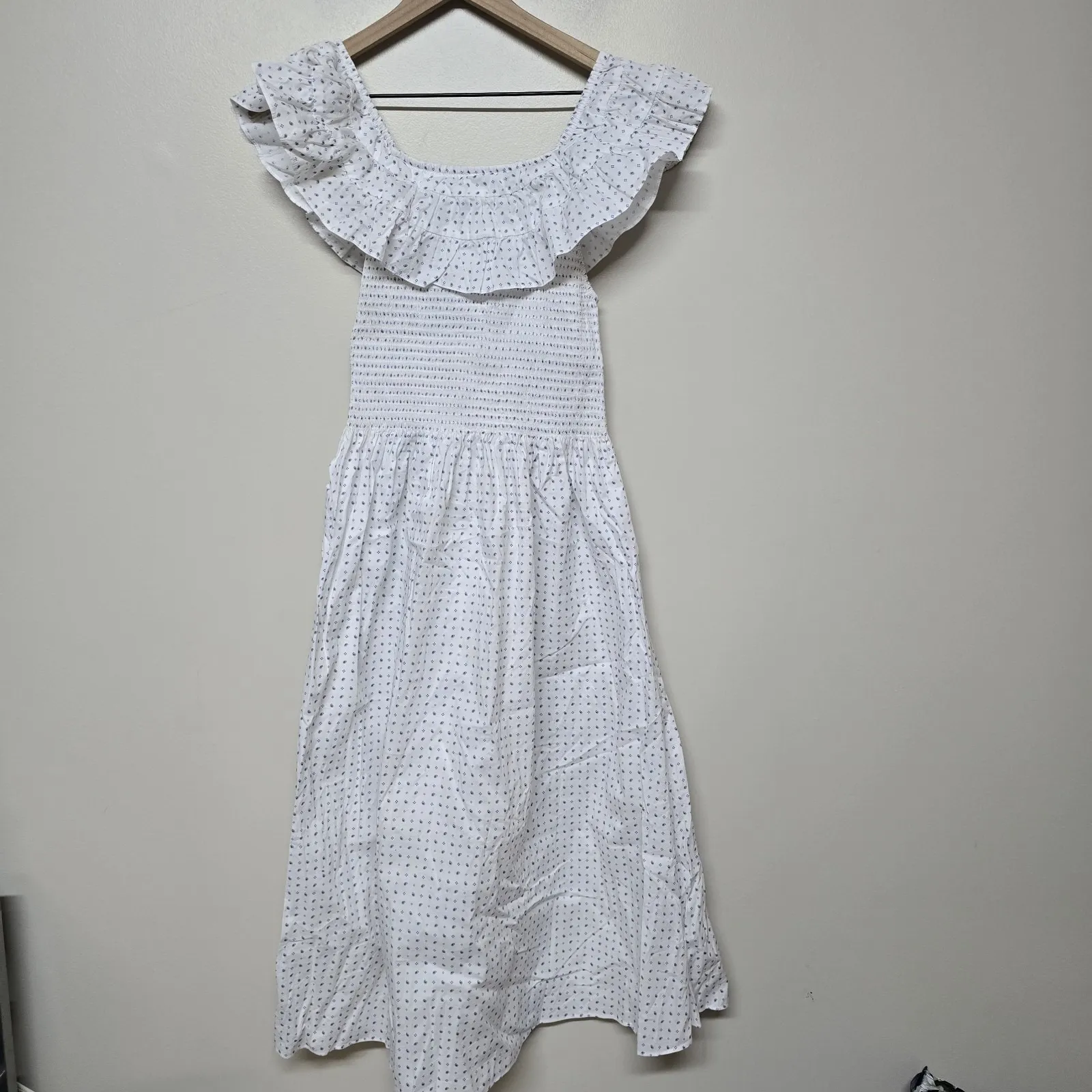 Hill House Womens The Akilah Nap Dress Pampelonne Paisley Sz S Cottage Core - Image 2