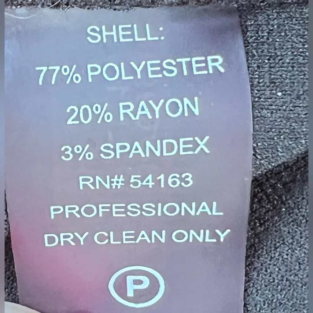 Calvin Klein Women's Size 8 Black Gold Double Zippers Design‎ Sheath Dress Work - Image 5