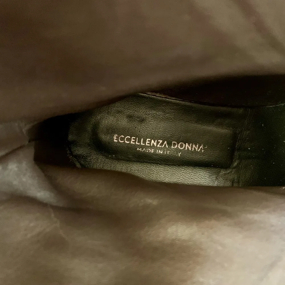 Eccellenza Donna Roma Chocolate Brown Leather Boots - Image 7