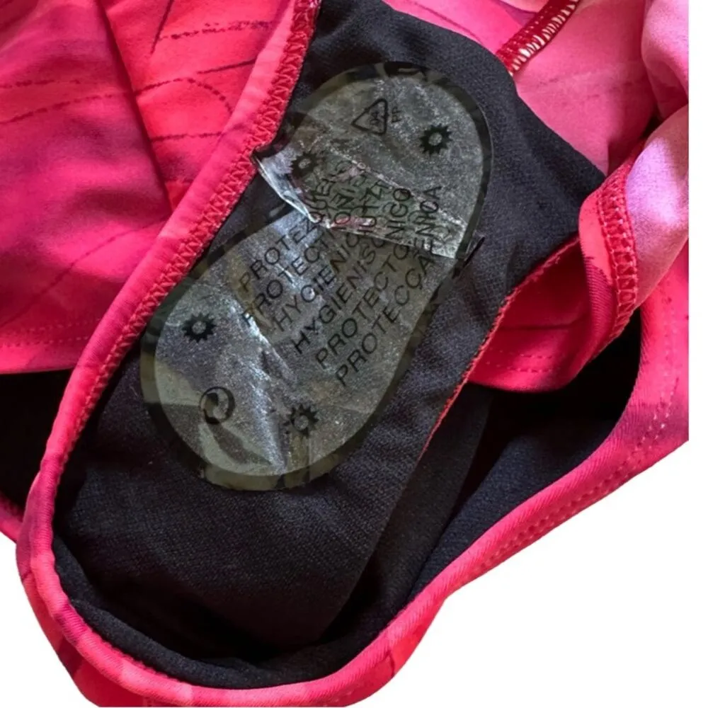 Ingear Red Orange Purple Pink Surplice Padded One Piece Swimsuit Size 14 NEW - Image 11