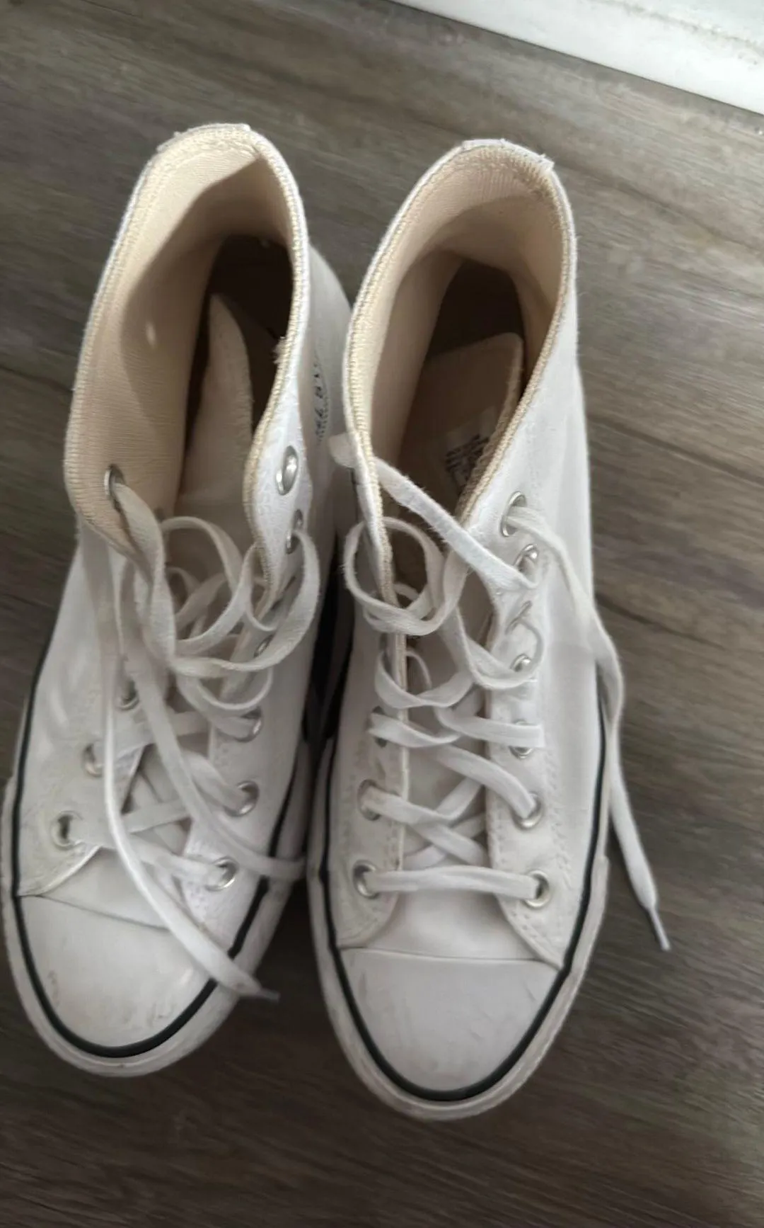 White Platform Sneaker - Image 3