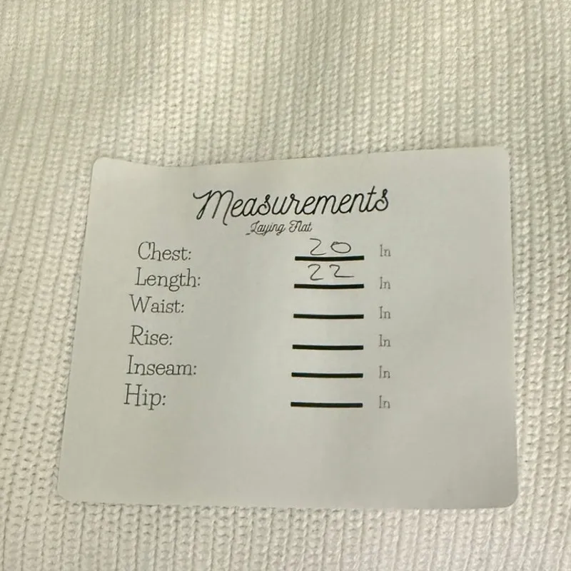 J.Crew Front Lace Long Sleeve Stretch Plush Knit Sweater Rib Hems M True White - Image 8