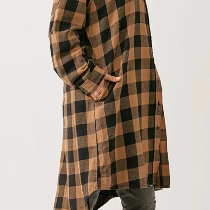 Risen Plaid Button - Image 2