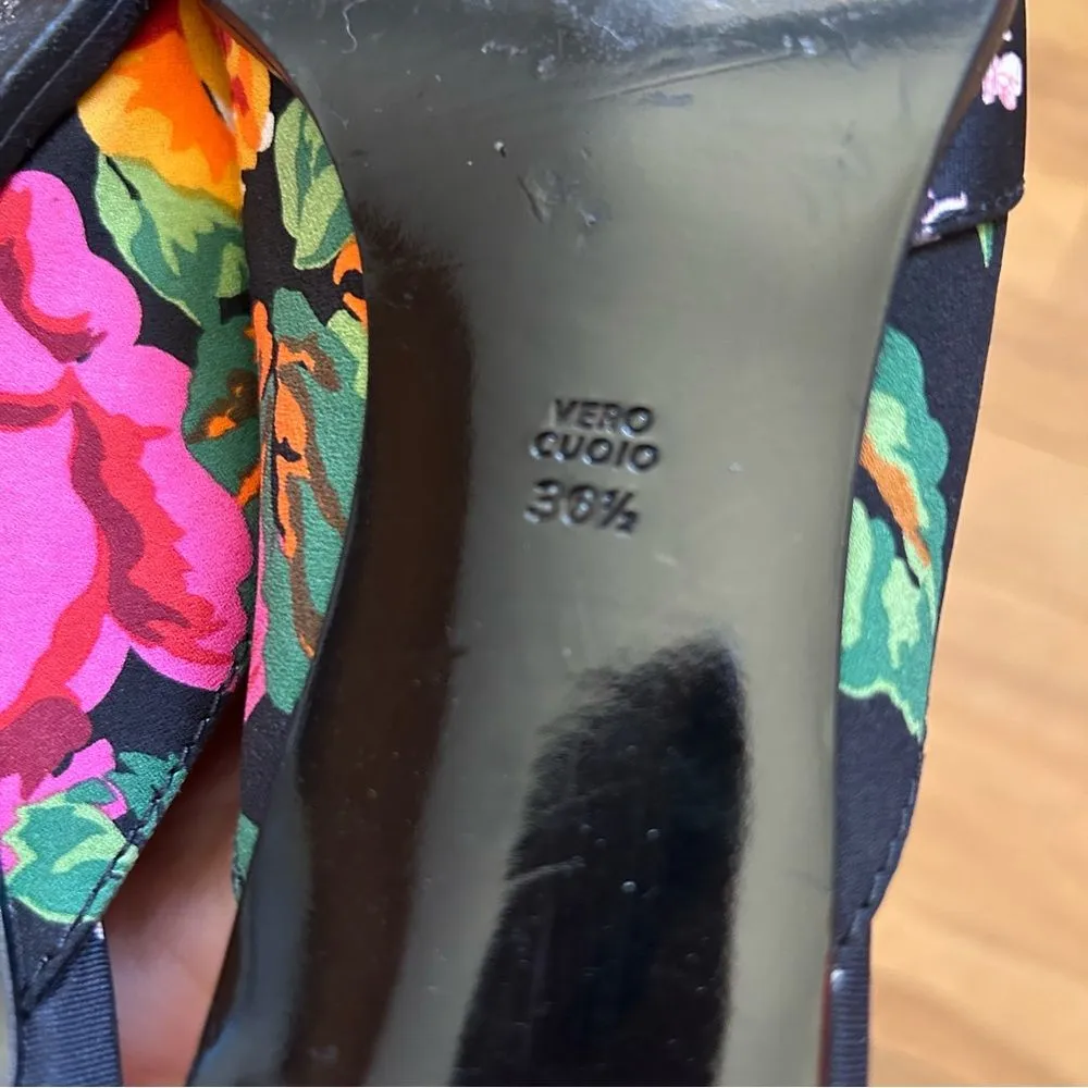 3.1 Phillip Lim Agatha Floral Mule Size 36.5 Kitten Heels - Image 8