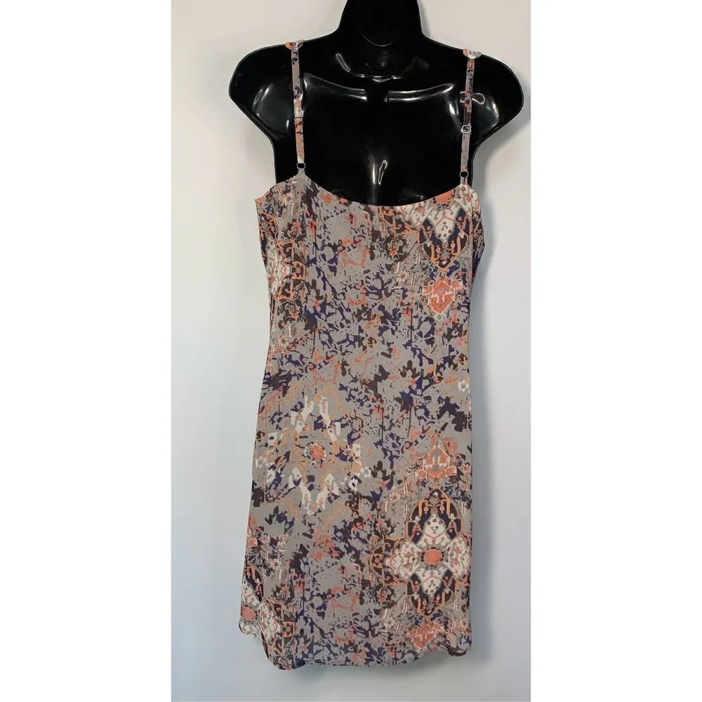 CAbi tank top sheer lined dress size small - Image 3